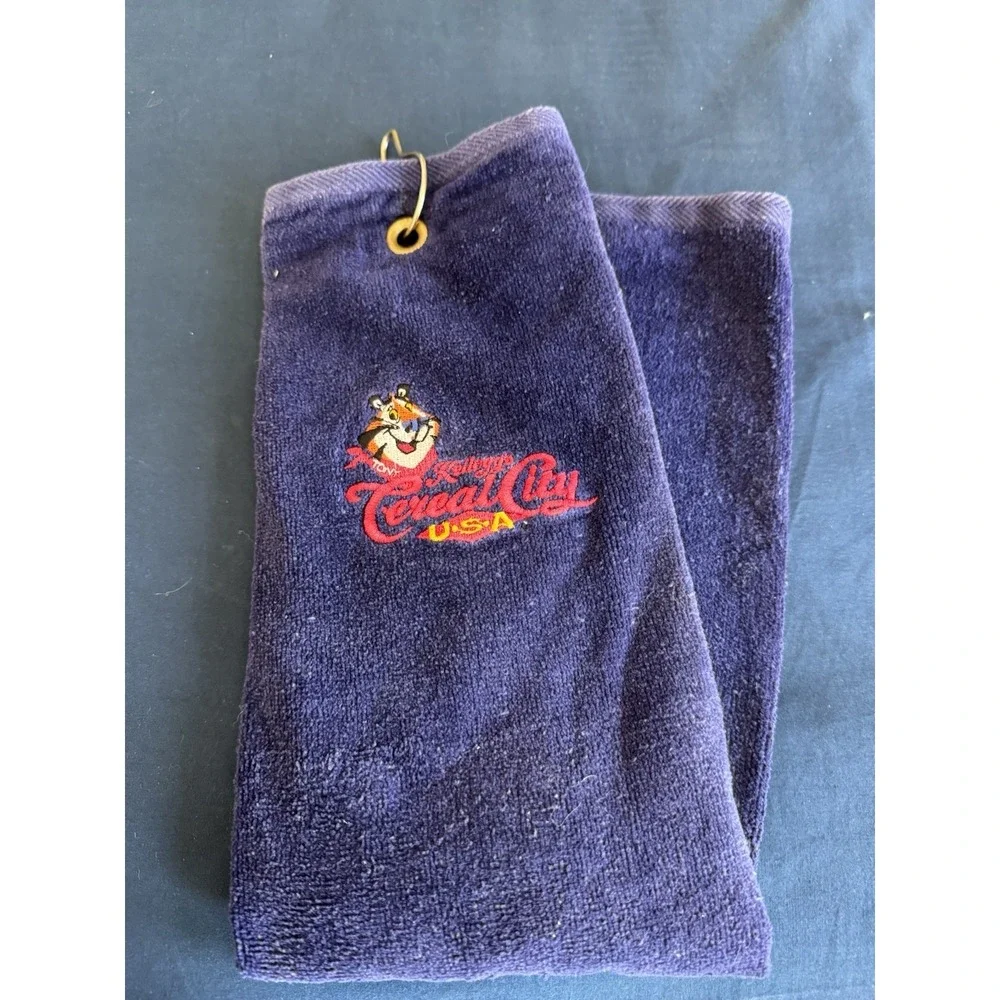 Golf Towel Tony The Tiger Kellogg Cereal Advertisement